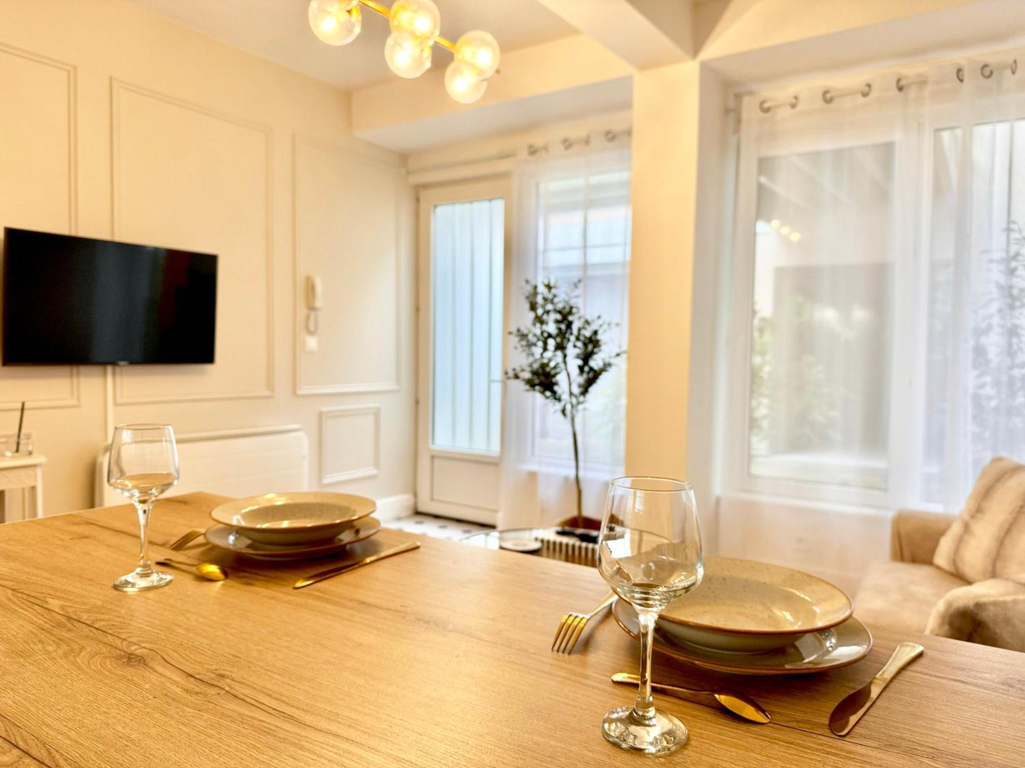 L'Olivier - Netflix - Bureau - Proche Centre Troyes Apartment Bagian luar foto